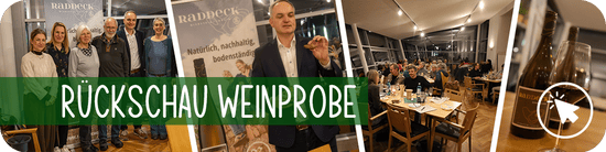 Weinprobe Rückschau Stefan Raddeck
